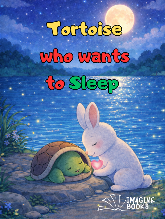 Tortoise who wants to sleep | Bedtime Story book for kids
